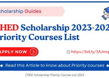 CHED Scholarship 2023 Priority Courses