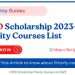 CHED Scholarship 2023 Priority Courses