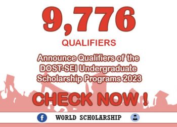 Announce Qualifiers of the DOST-SEI Undergraduate Scholarship Programs
