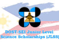 2024 DOST-SEI Junior Level Science Scholarships (article)